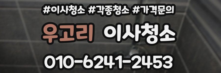 우고리 이사청소