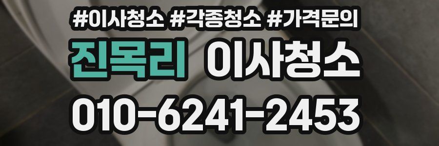 진목리 이사청소