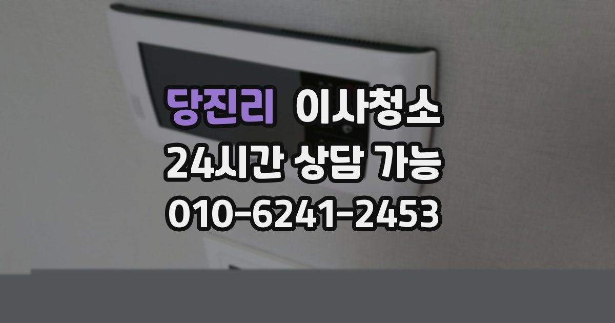 당진리 입주청소