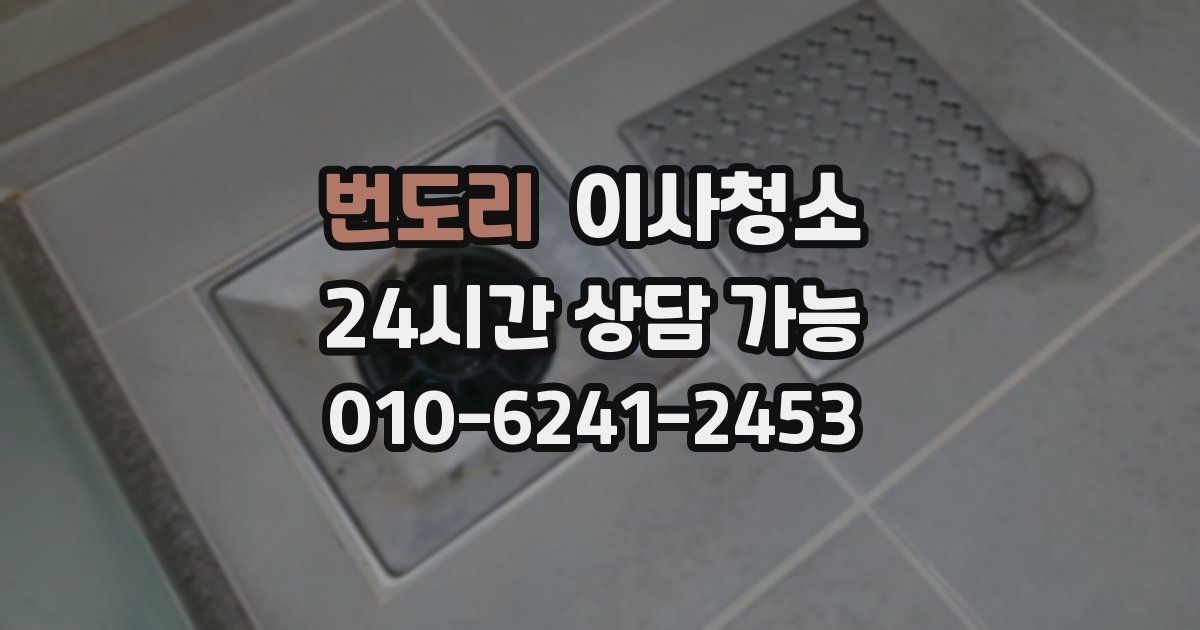 번도리 입주청소