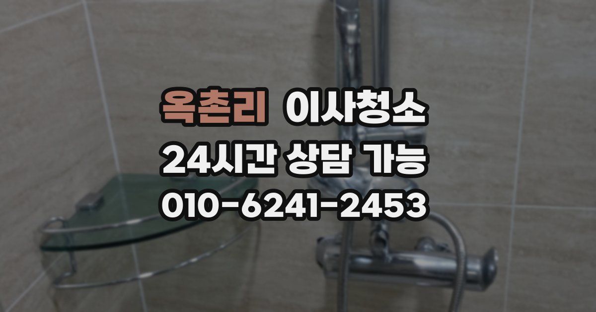 옥촌리 입주청소