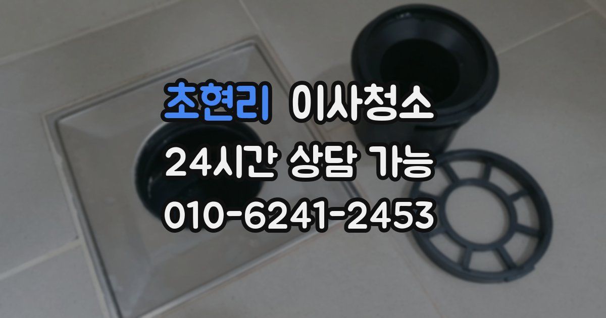 초현리 입주청소