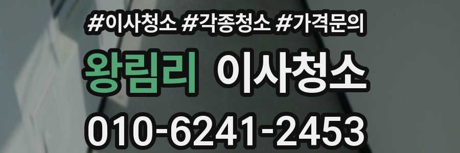 왕림리 이사청소