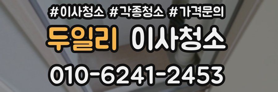 두일리 이사청소