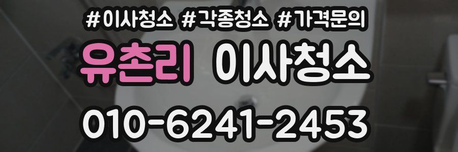 유촌리 이사청소