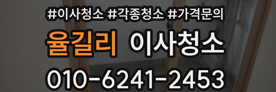 율길리 이사청소