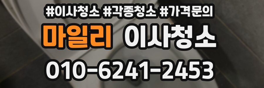 마일리 이사청소