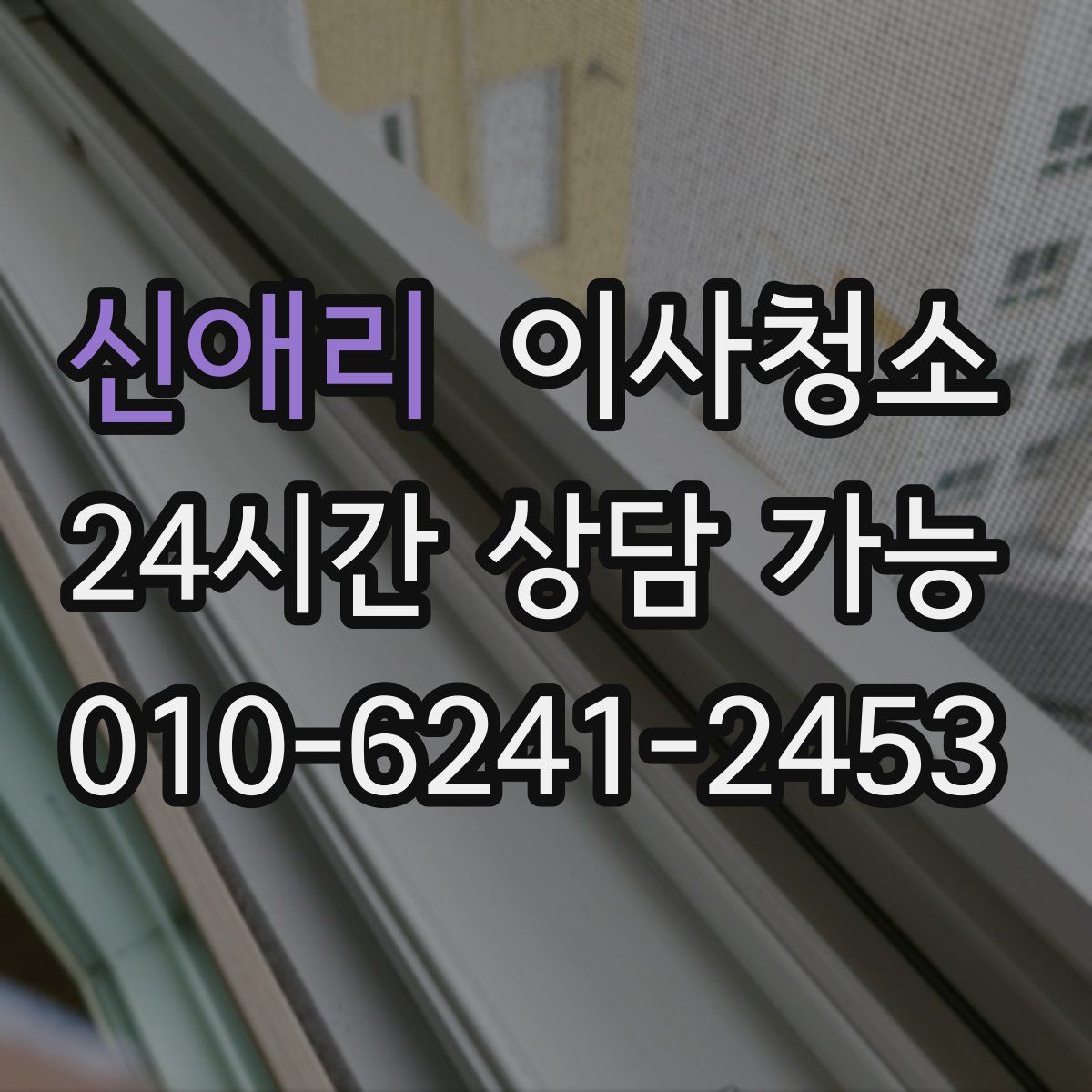 신애리 원룸청소