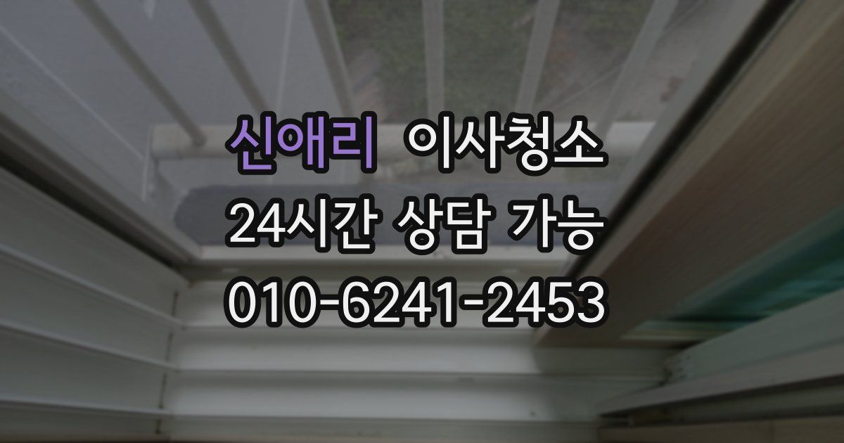 신애리 입주청소