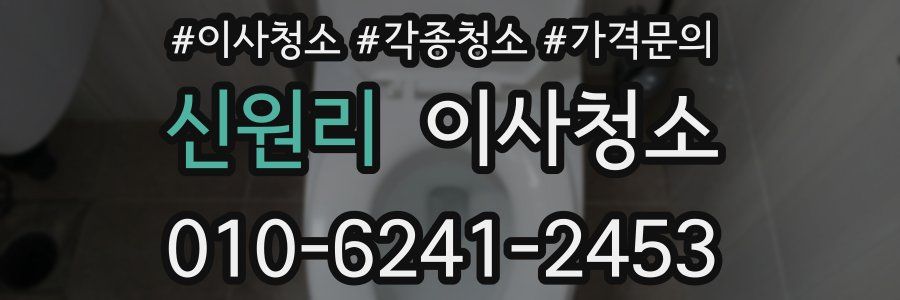 신원리 이사청소