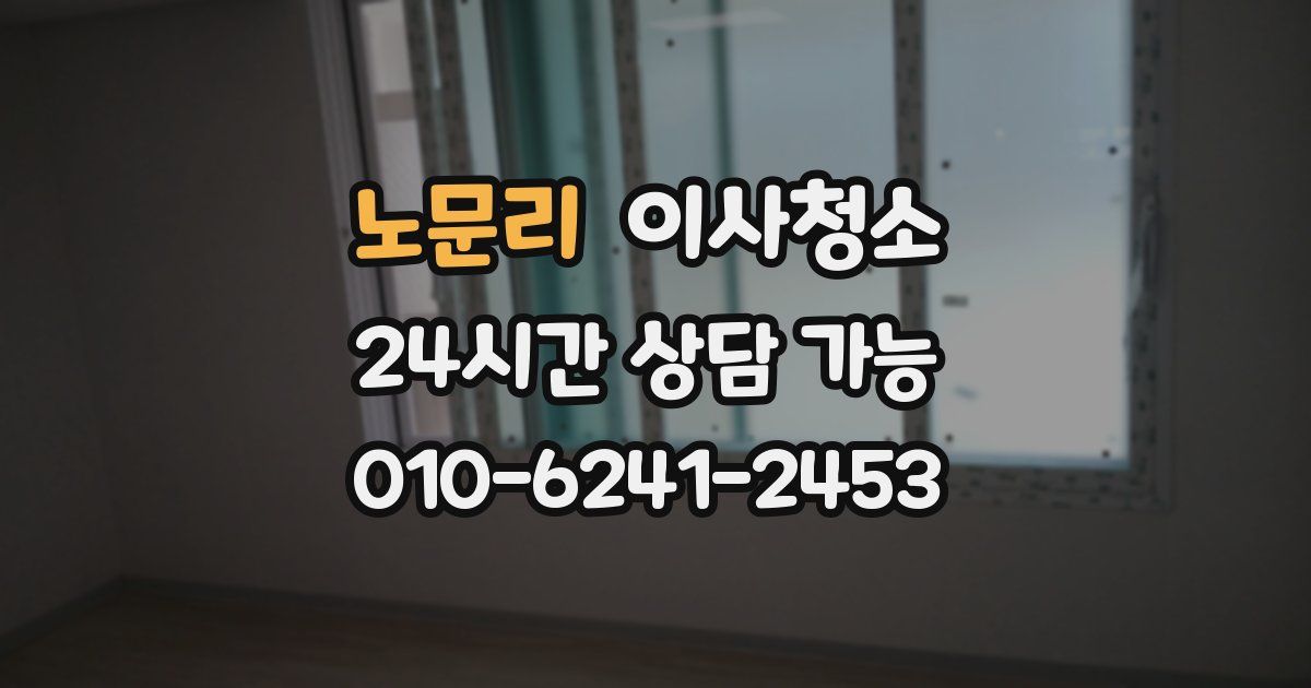 노문리 입주청소