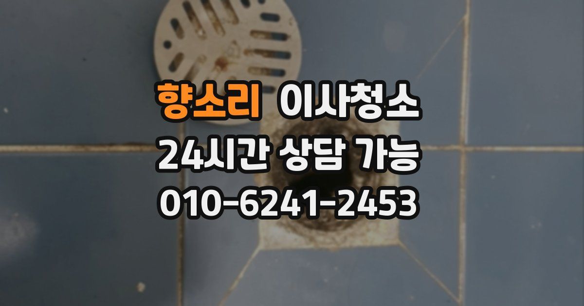 향소리 입주청소