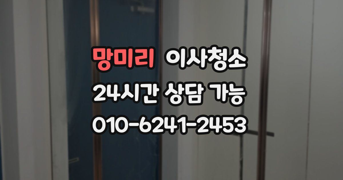 망미리 입주청소