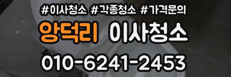 앙덕리 이사청소