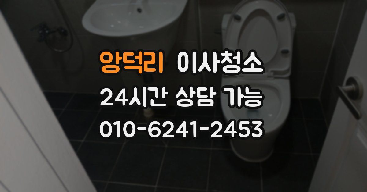앙덕리 입주청소