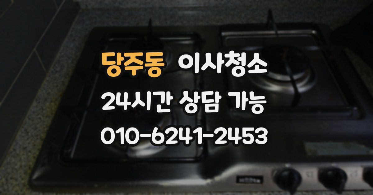 당주동 입주청소