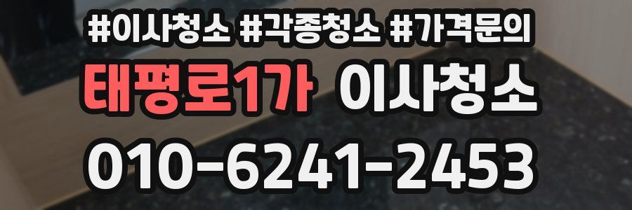 태평로1가 이사청소