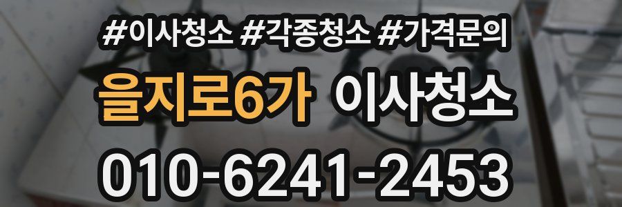 을지로6가 이사청소