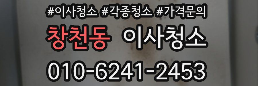 창천동 이사청소