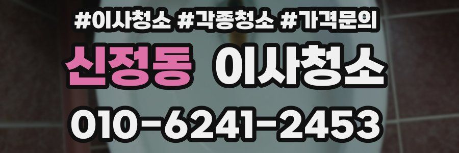 신정동 이사청소