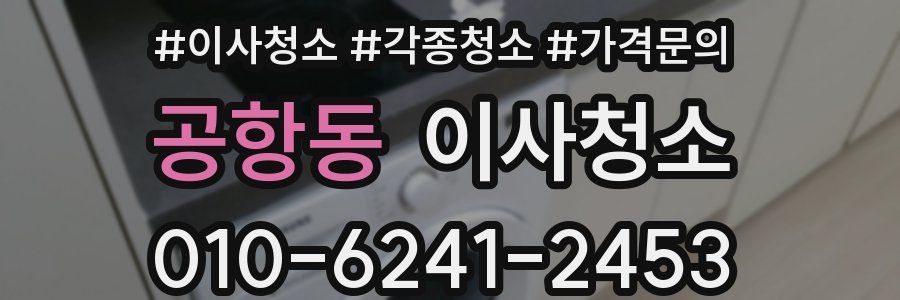 공항동 이사청소