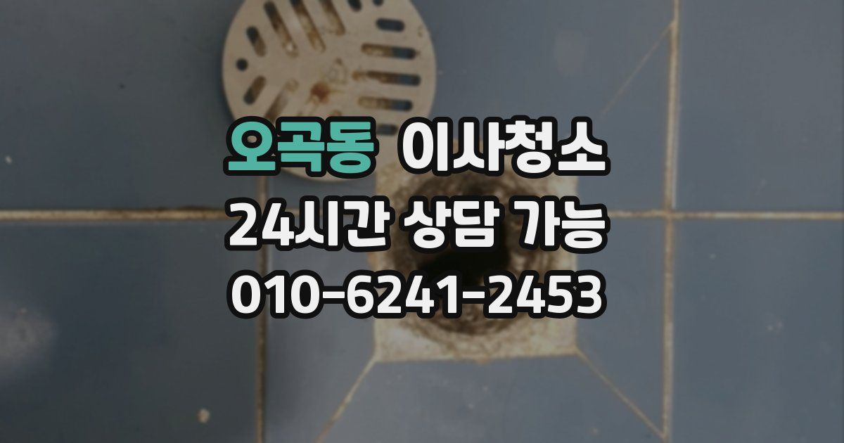 오곡동 입주청소