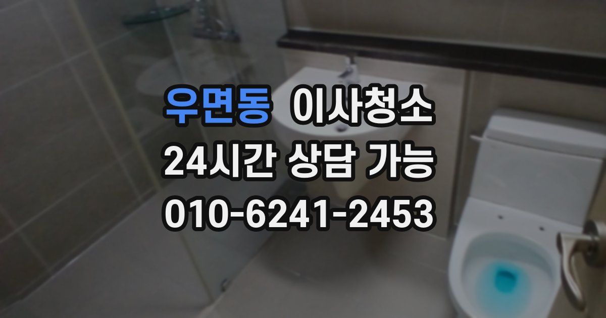 우면동 입주청소