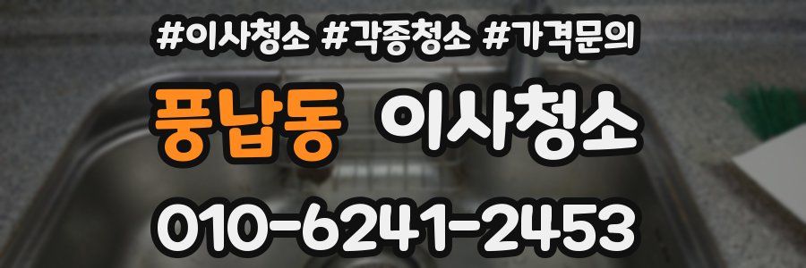 풍납동 이사청소