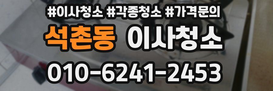 석촌동 이사청소