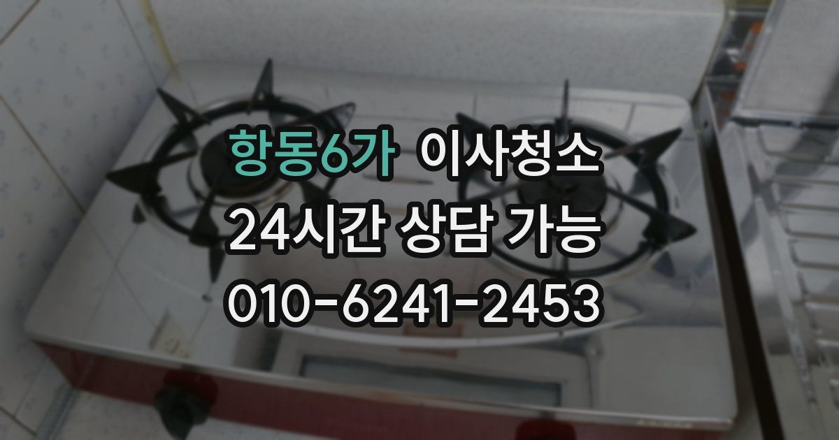 항동6가 입주청소