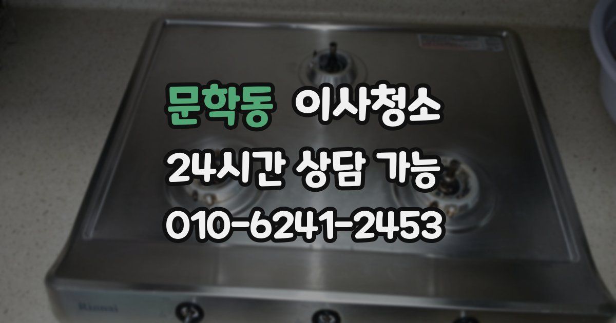 문학동 입주청소