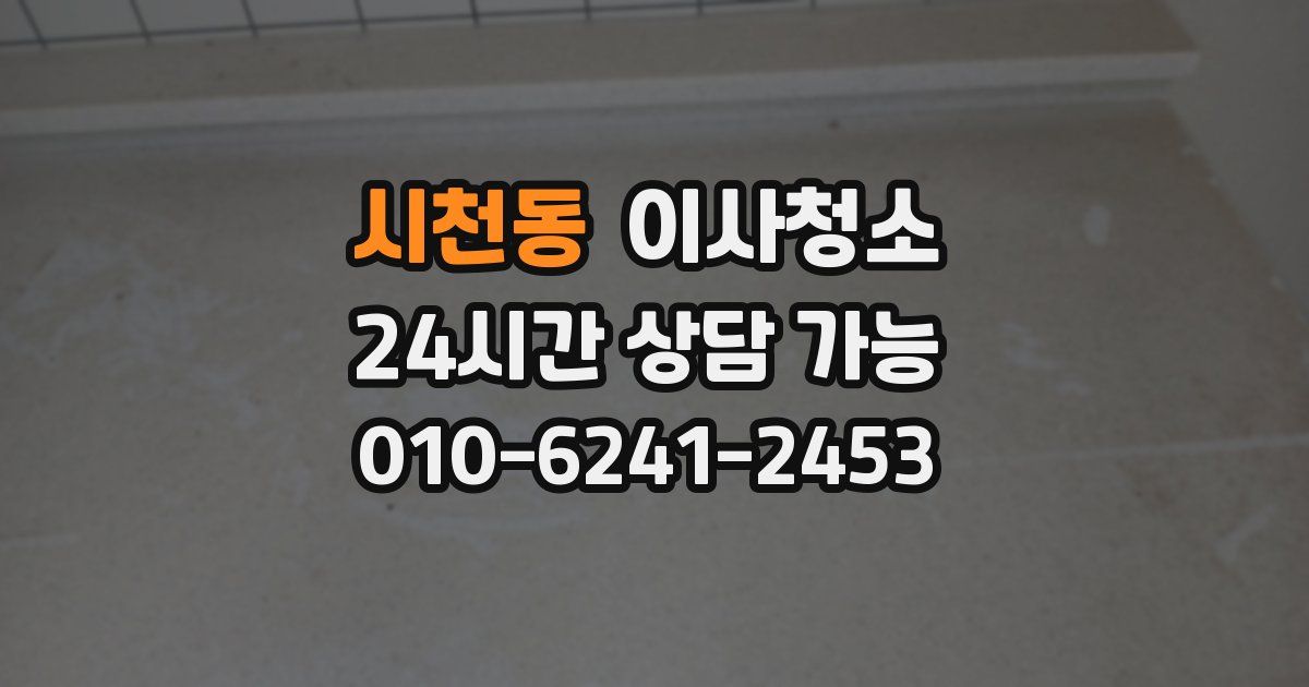 시천동 입주청소