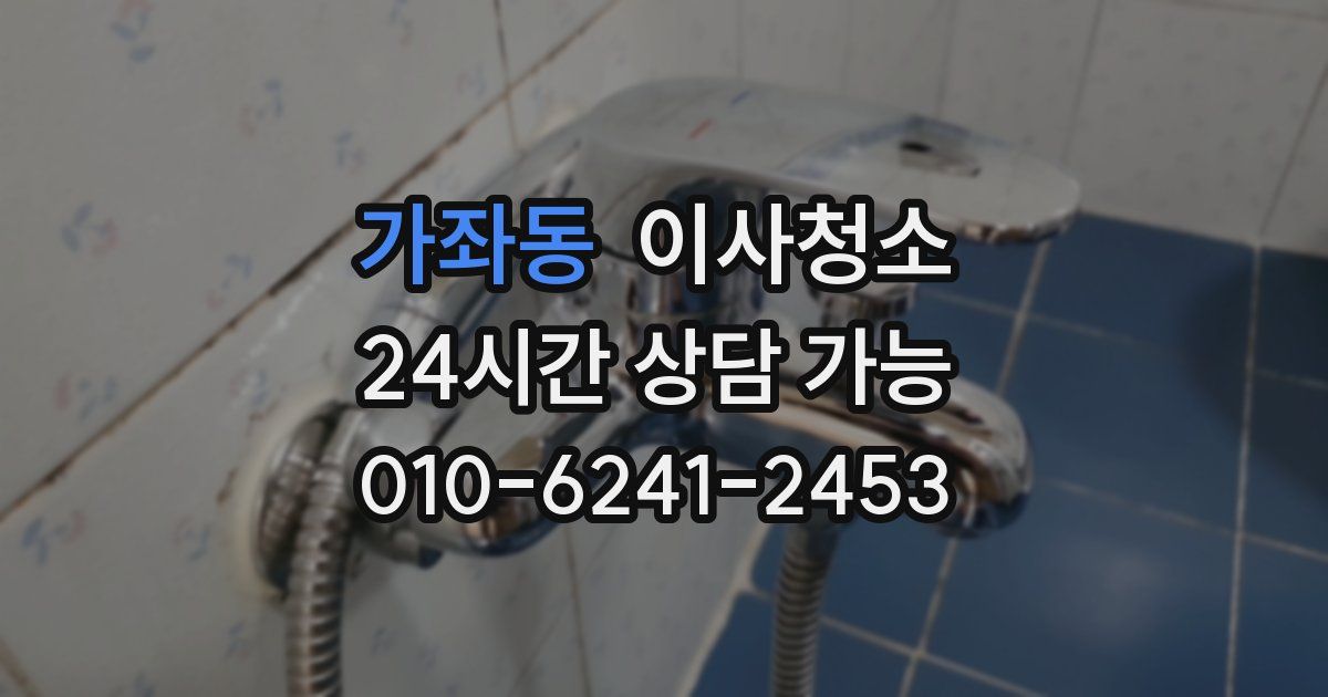 가좌동 입주청소
