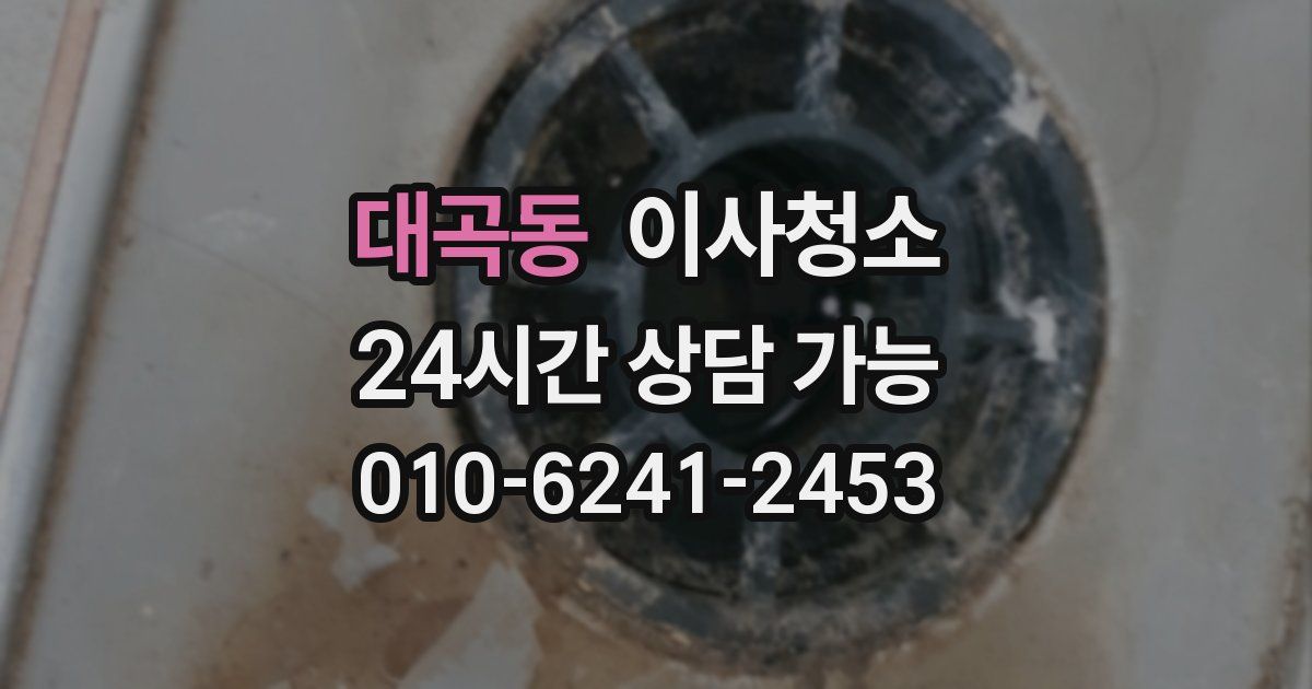 대곡동 입주청소