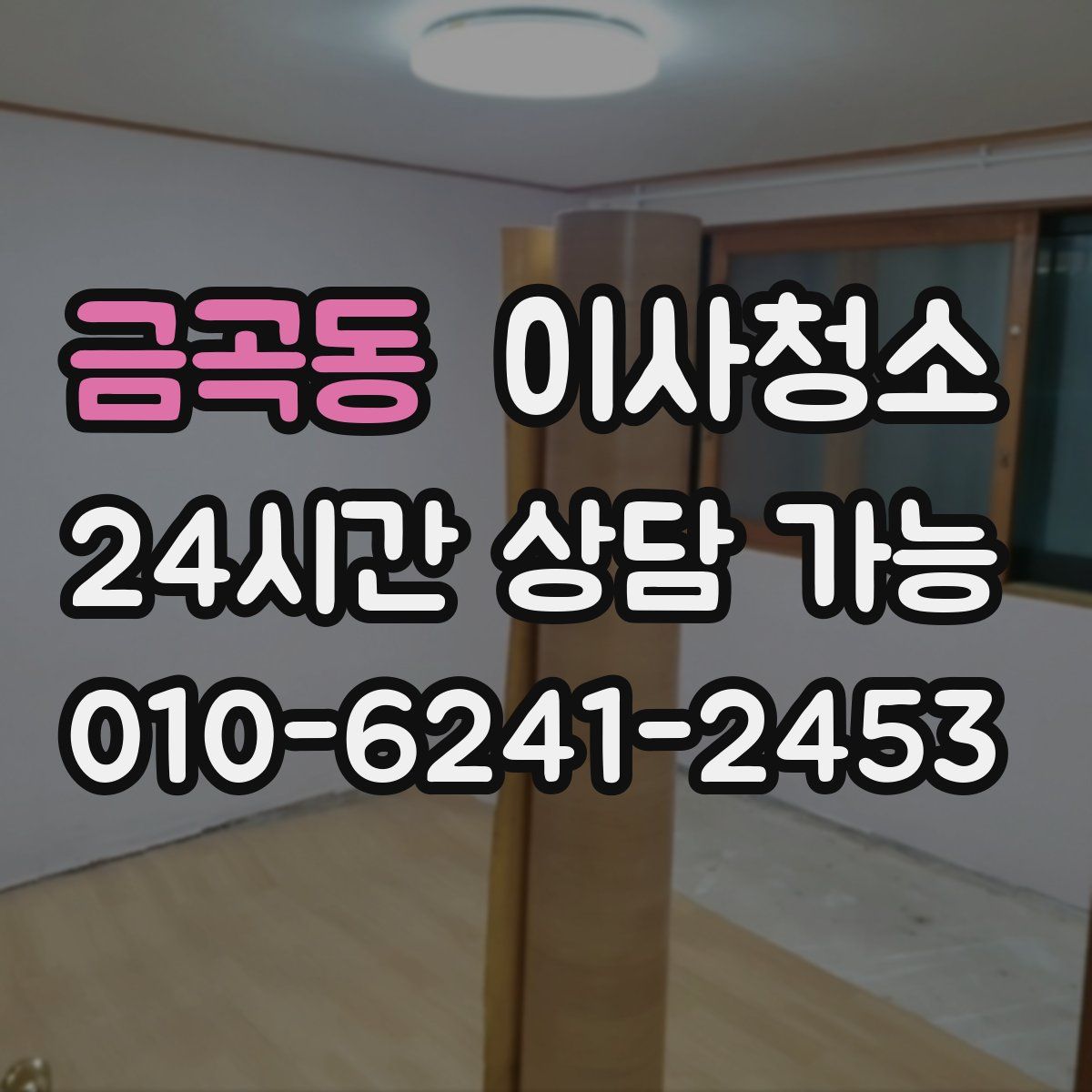 금곡동 원룸청소