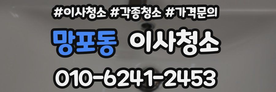 망포동 이사청소