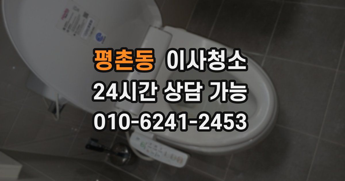 평촌동 입주청소