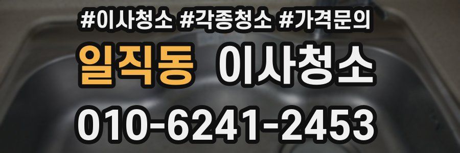 일직동 이사청소