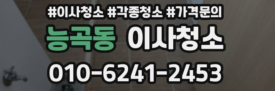 능곡동 이사청소