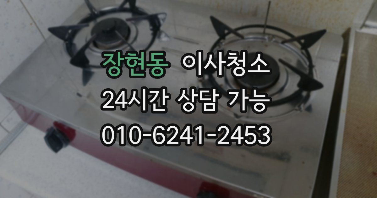 장현동 입주청소