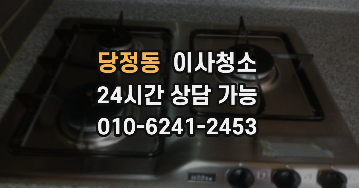 당정동 입주청소