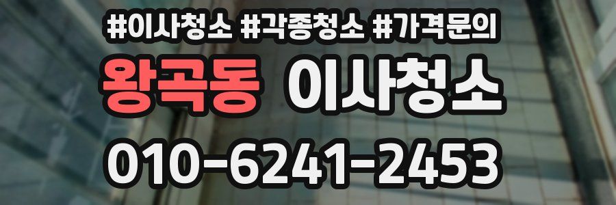 왕곡동 이사청소