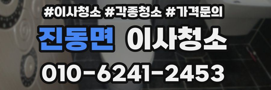 진동면 이사청소