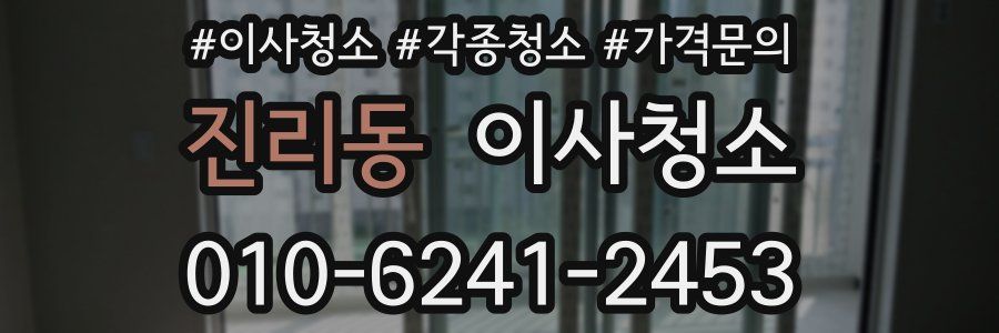 진리동 이사청소