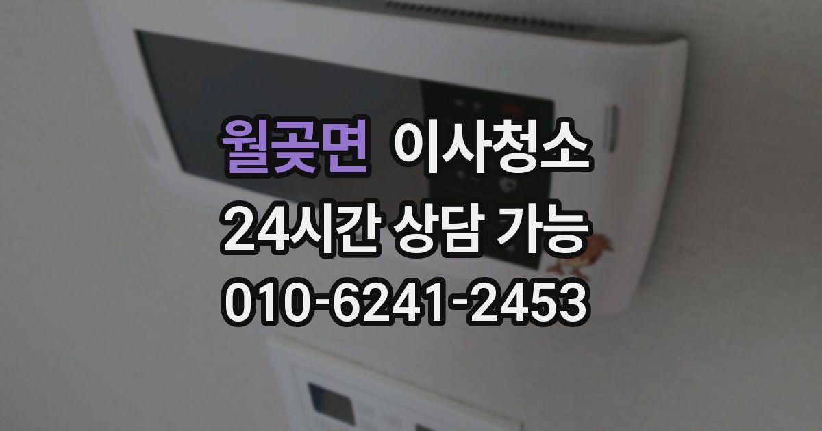 월곶면 입주청소