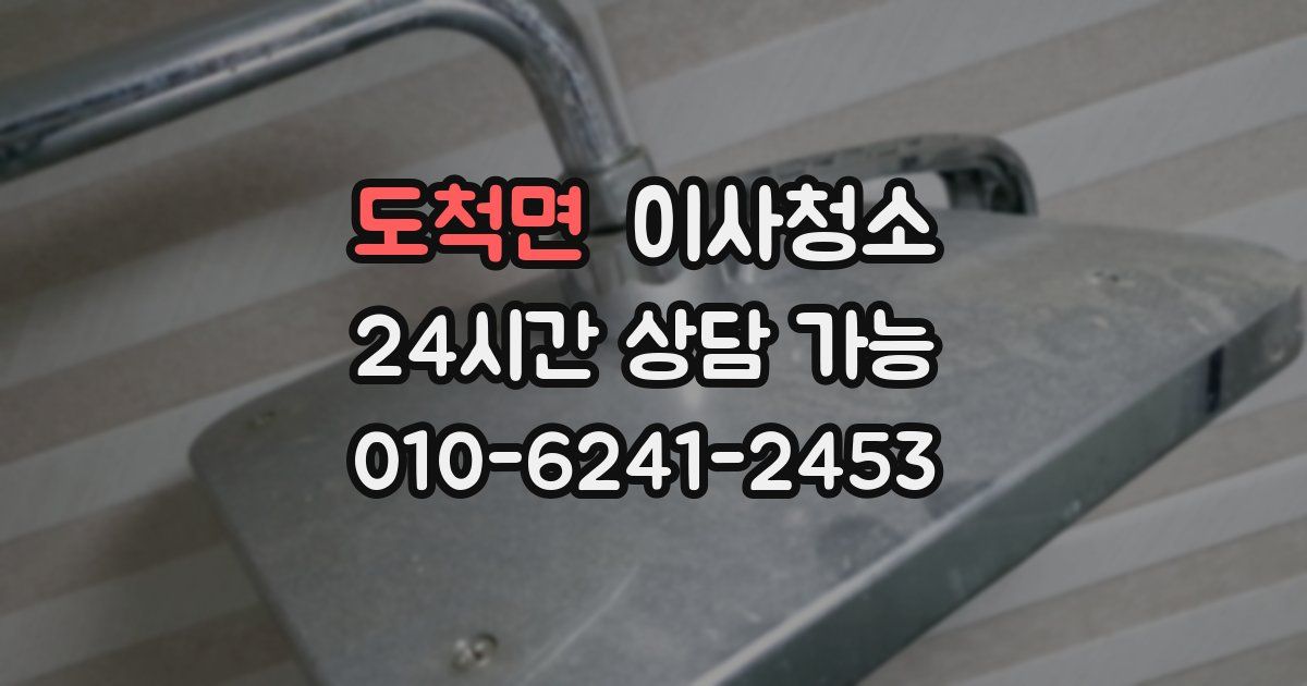 도척면 입주청소