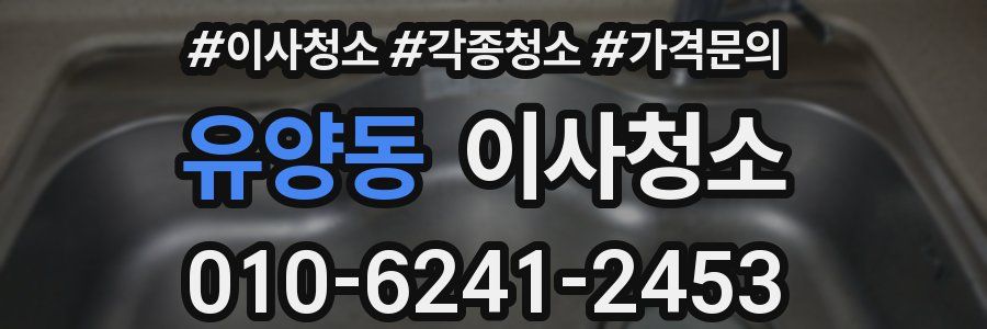 유양동 이사청소