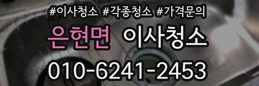 은현면 이사청소