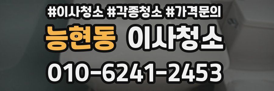 능현동 이사청소