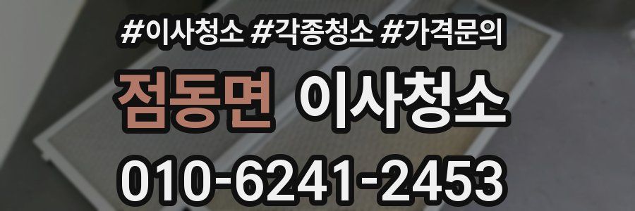 점동면 이사청소